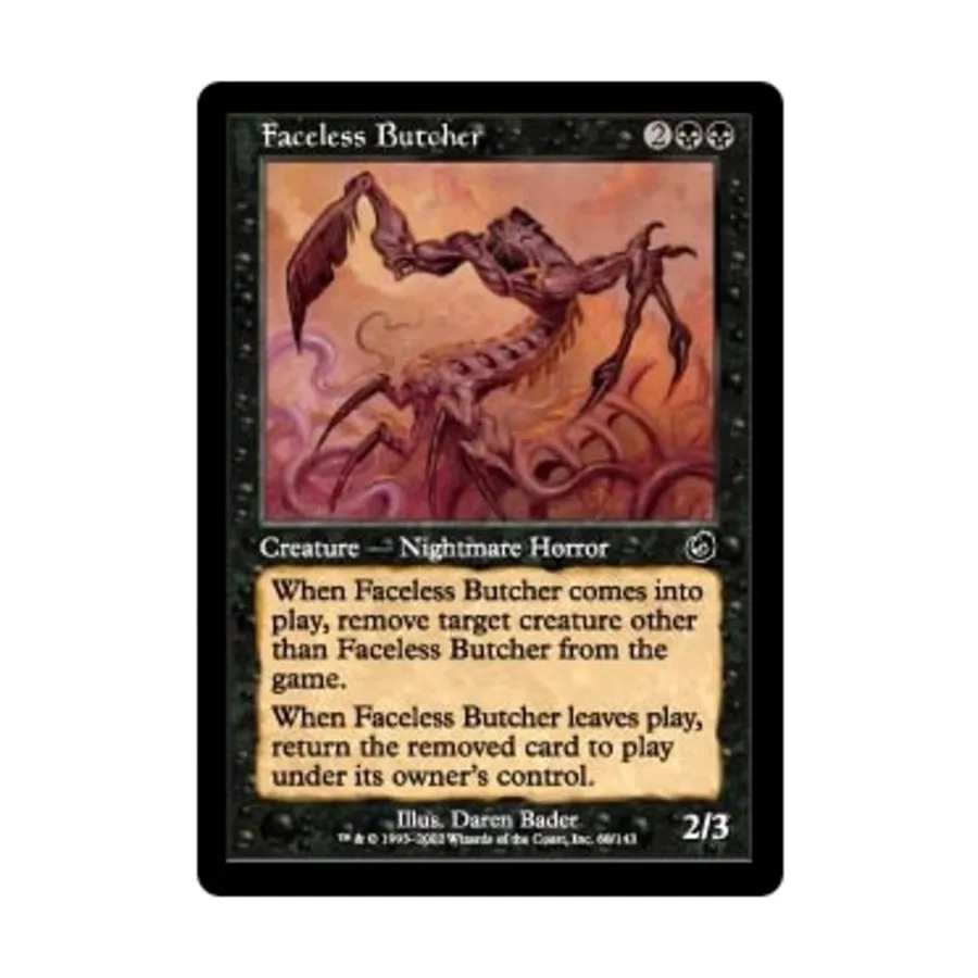 

CCG Безликий Мясник (С), MTG - Torment