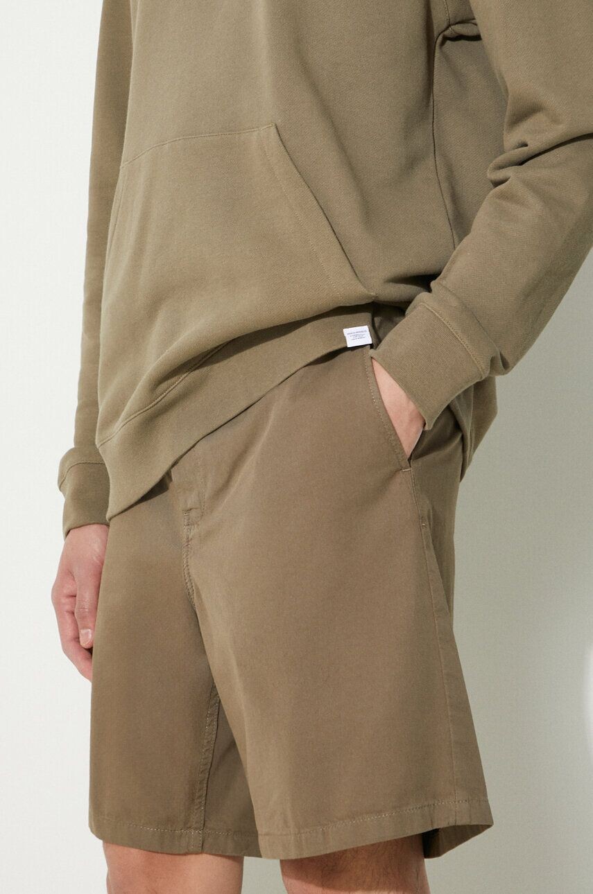 

Aros Regular шорты из органического хлопка Norse Projects, зеленый
