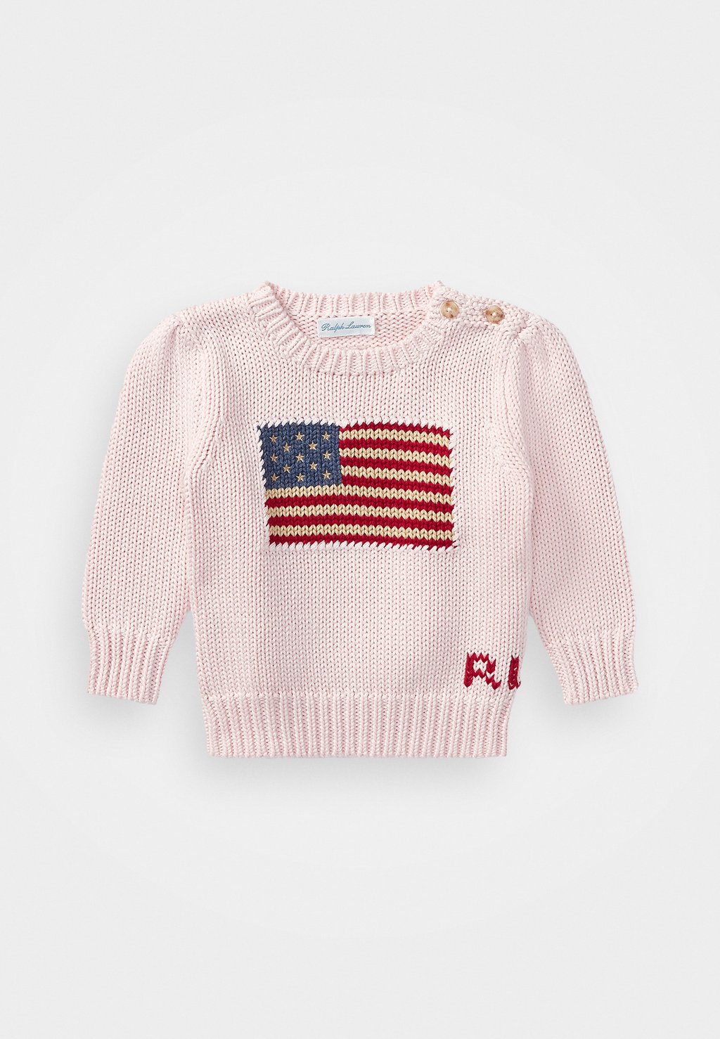 

Джемпер FLAG COTTON JUMPER Polo Ralph Lauren, розовый