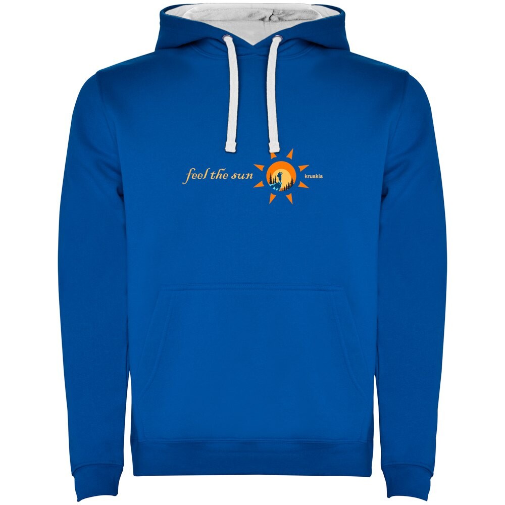 

Худи Kruskis Feel The Sun Bicolor, синий