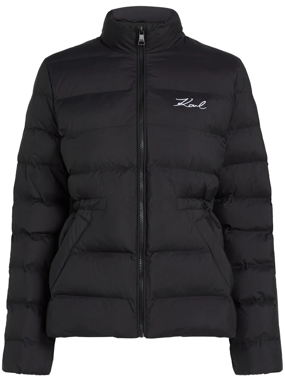 

Пуховик K/Signature KARL LAGERFELD, черный
