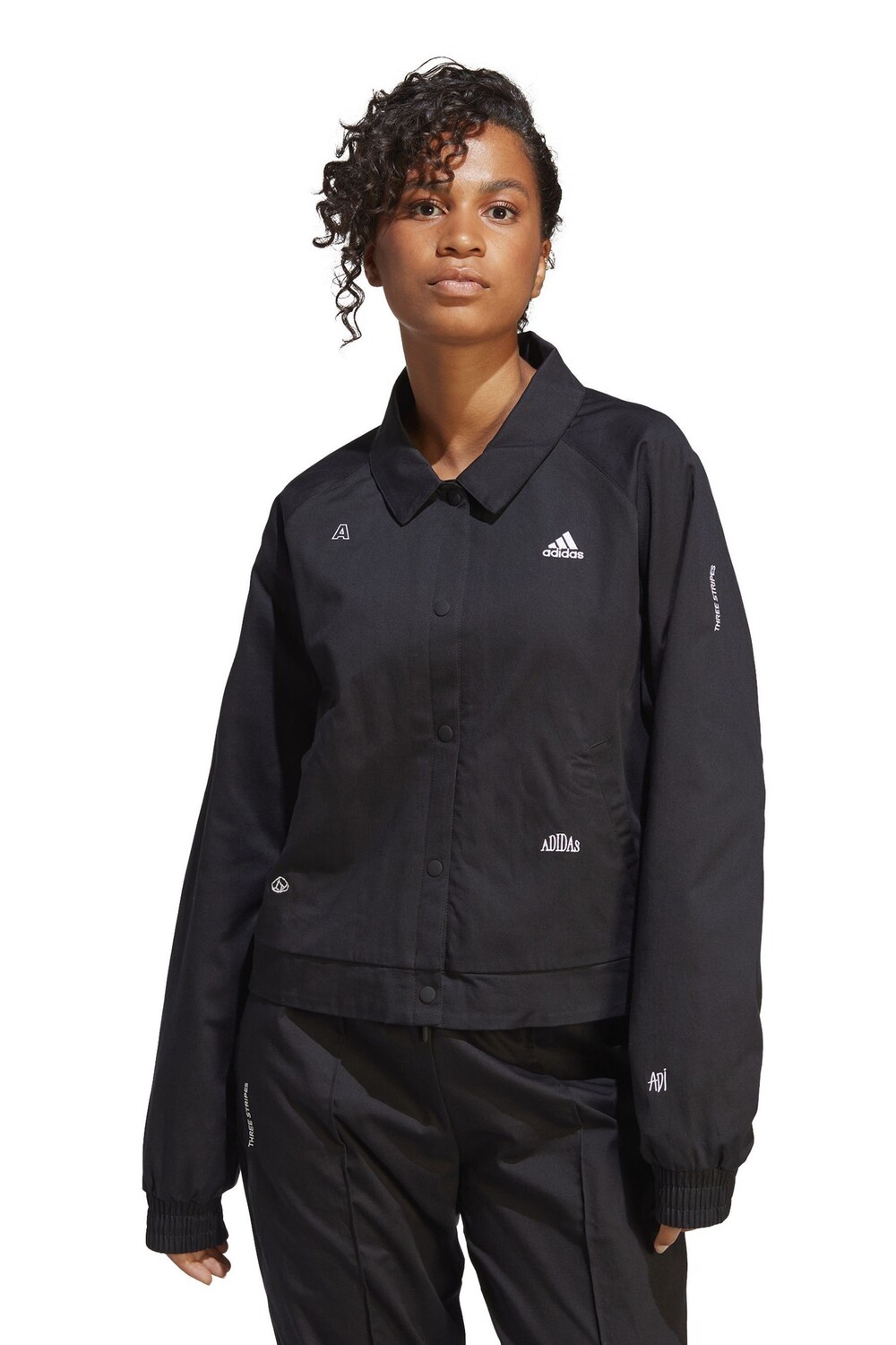 

Графический верх adidas, черный