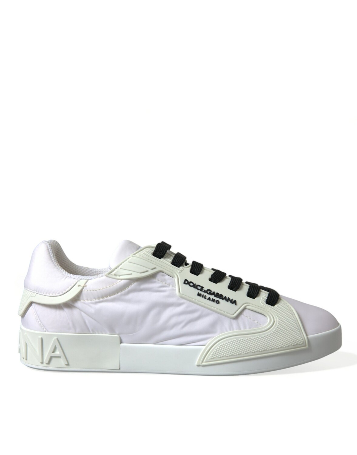

Элегантные кроссовки из кожи цвета Off-White Dolce & Gabbana, кремовый