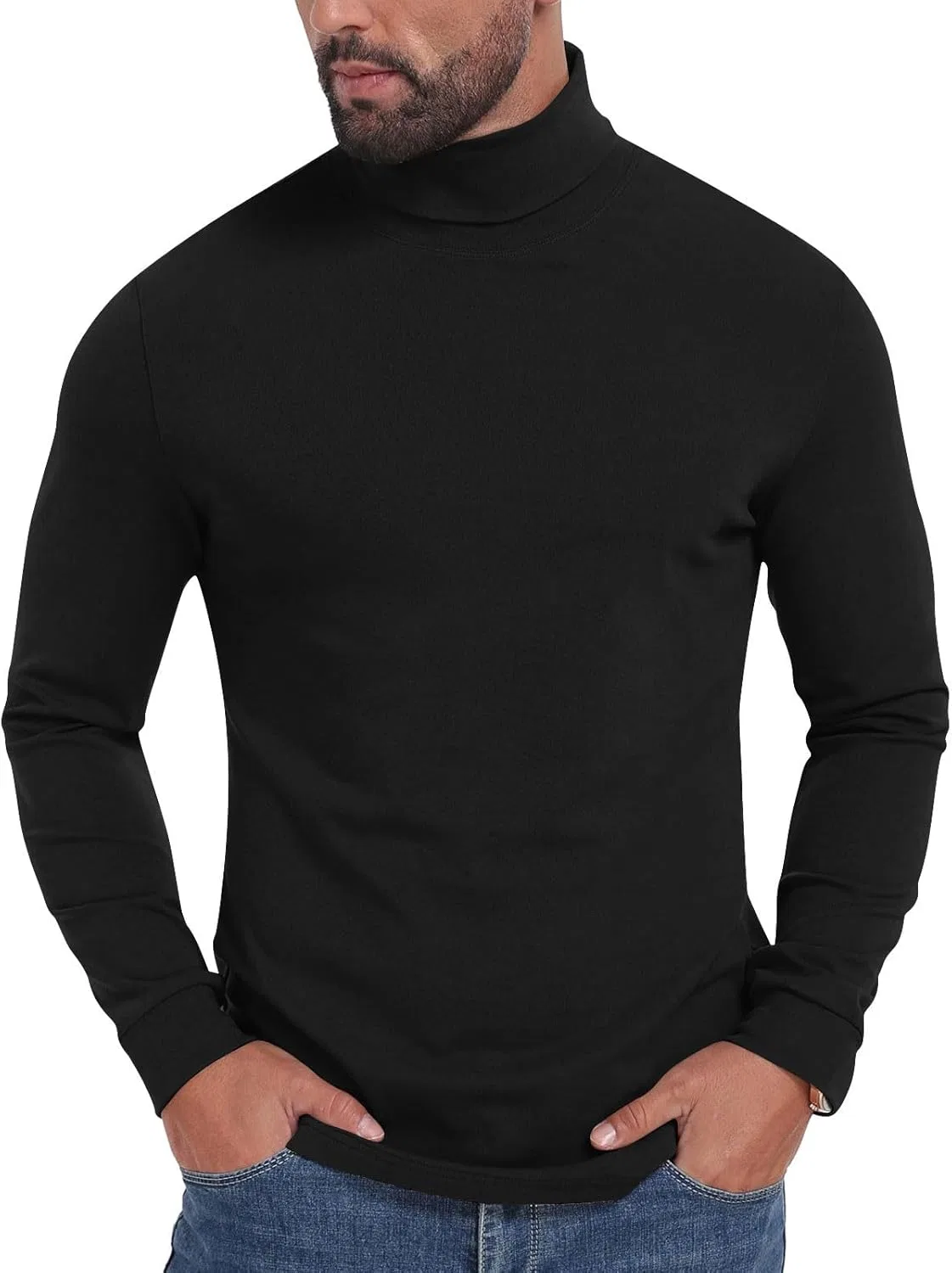 Футболка с длинным рукавом, дышащая, Generic, 1-black