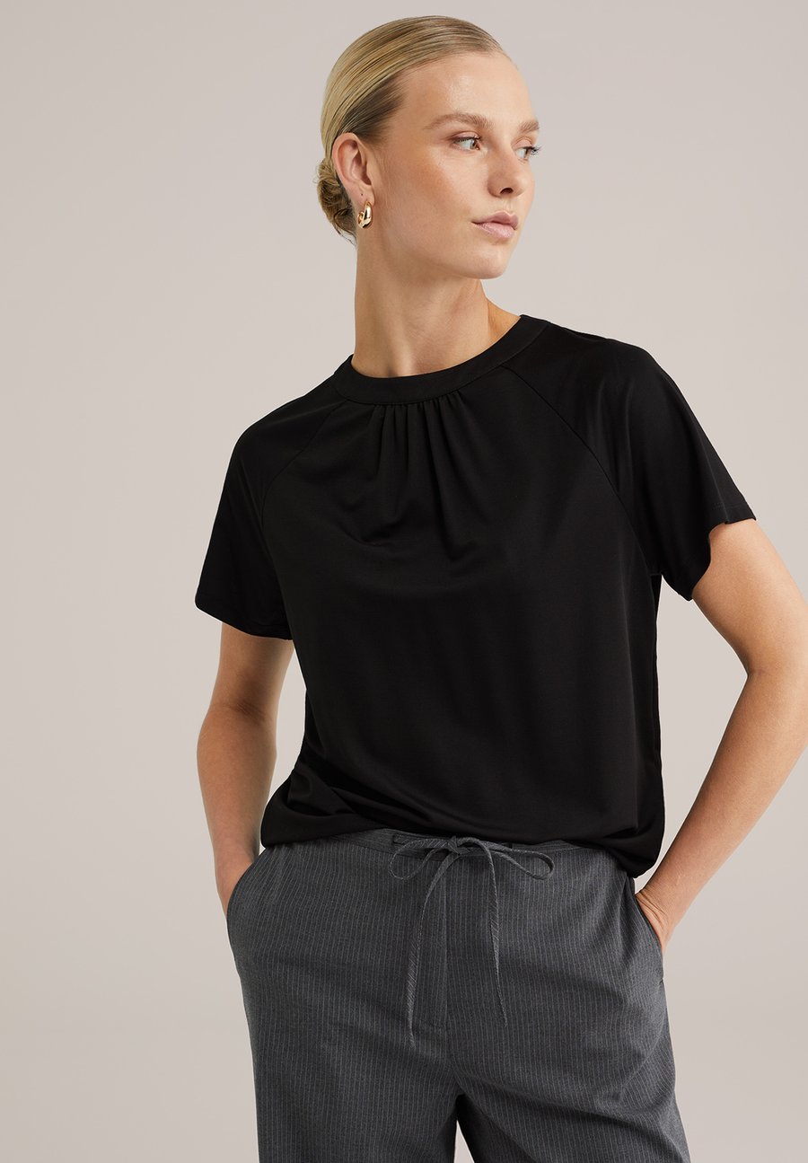 

Футболка WE Fashion Print T-shirt, Black, Черный, Футболка WE Fashion Print T-shirt, Black