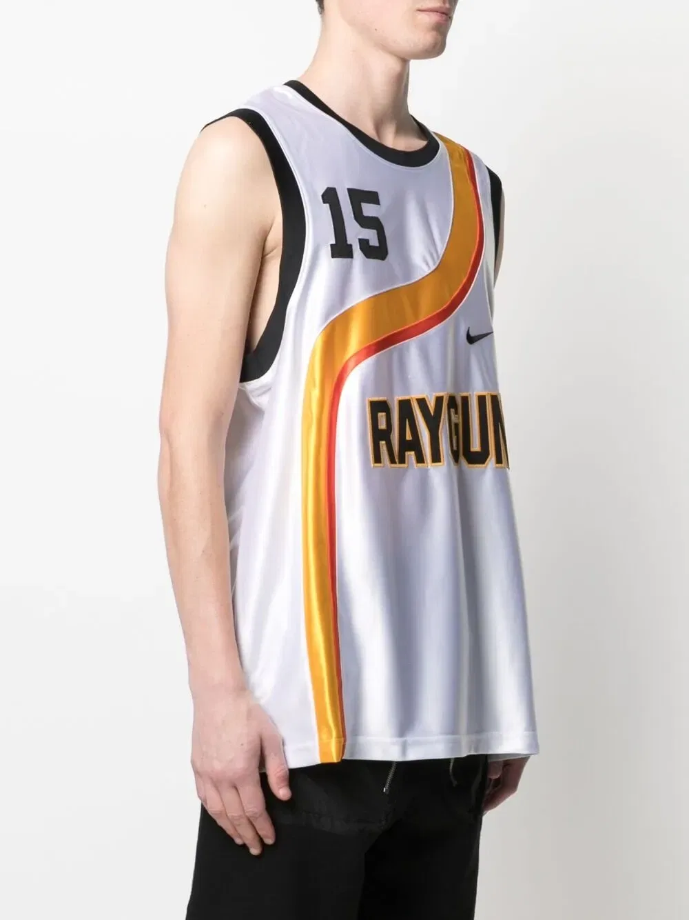 Майка баскетболиста Rayguns Nike, белый — фото 3