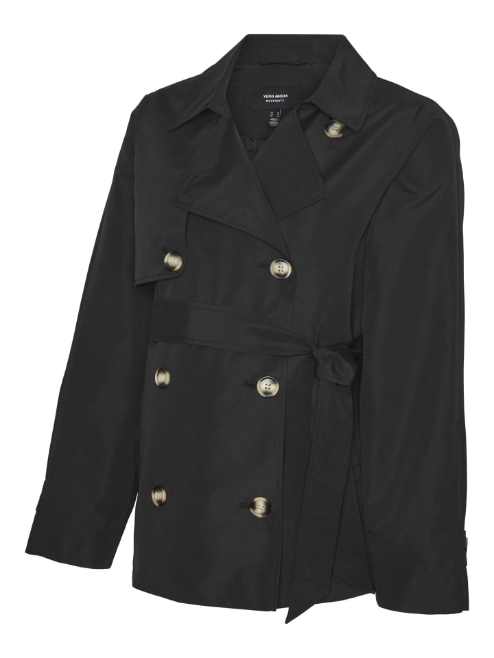 

Тренч Vero Moda, черный