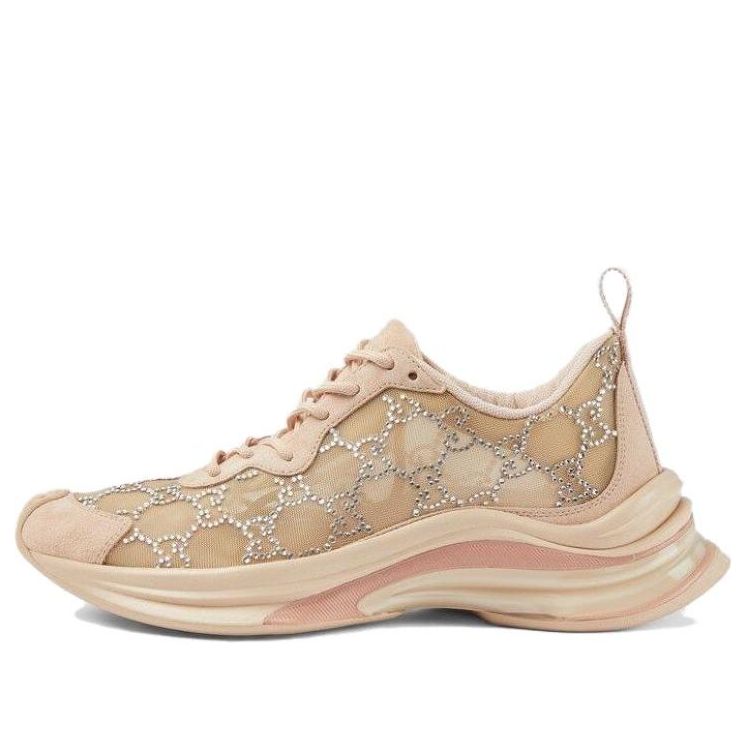 Кроссовки (WMNS) Gucci Run Sneakers 'Neutral', розовый