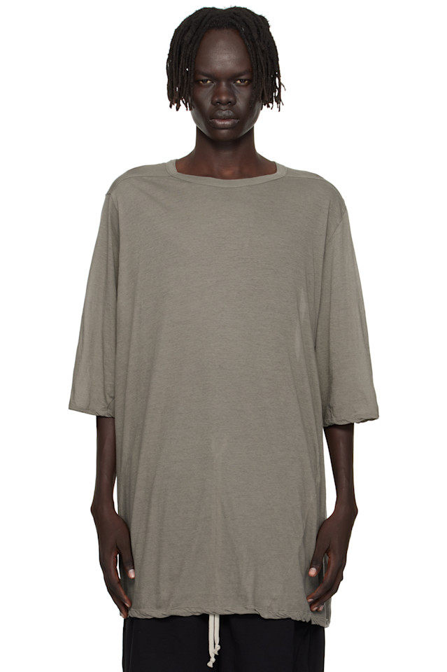 

Rick Owens Большая футболка «Серые конкордианы»