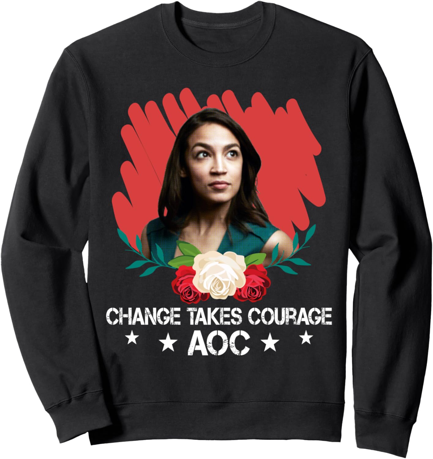 

Толстовка с надписью AOC «Перемены требуют мужества», черная Alexandria Ocasio-Cortez Feminist American, Черный, Толстовка с надписью AOC «Перемены требуют мужества», черная Alexandria Ocasio-Cortez Feminist American