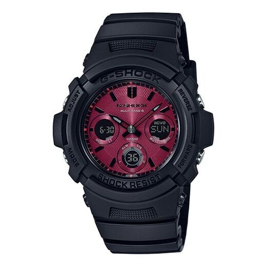 

Часы CASIO G-Shock Analog-Digital 'Black Red', черный