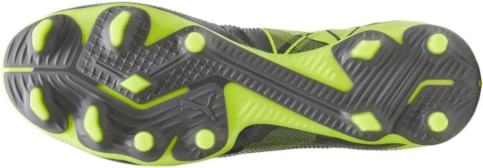 Футбольные бутсы PUMA Future 7 Match Rush для твердого и искусственного покрытия, серый/темно-серый — фото 3
