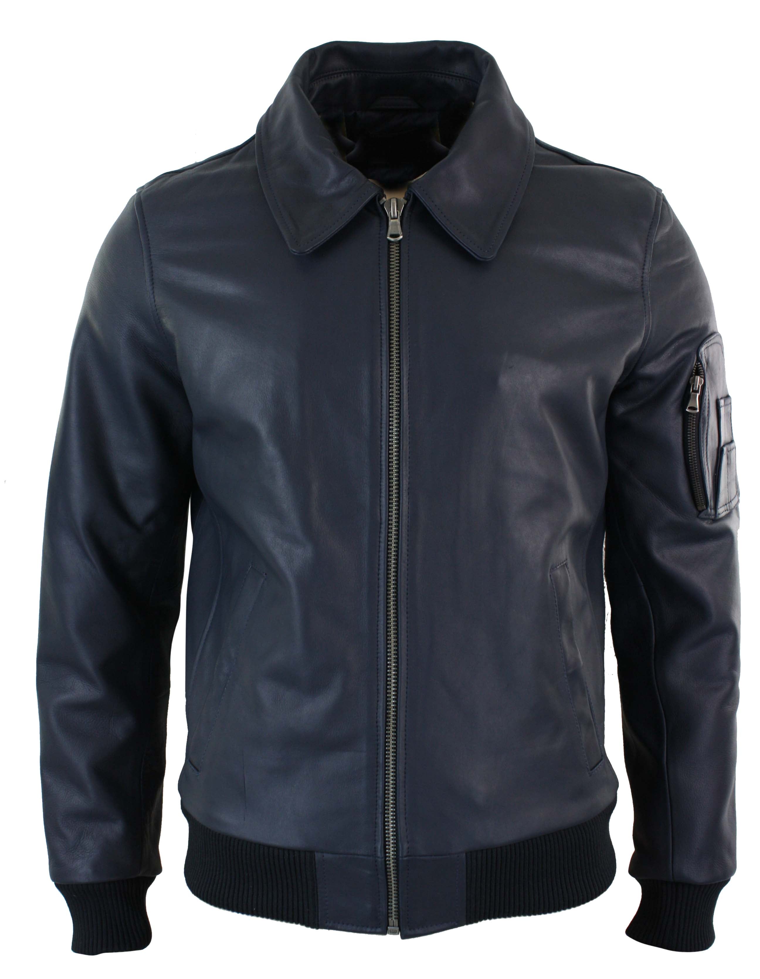 

Куртка пилота Harrington Bomber MA1 TruClothing, темно-синий