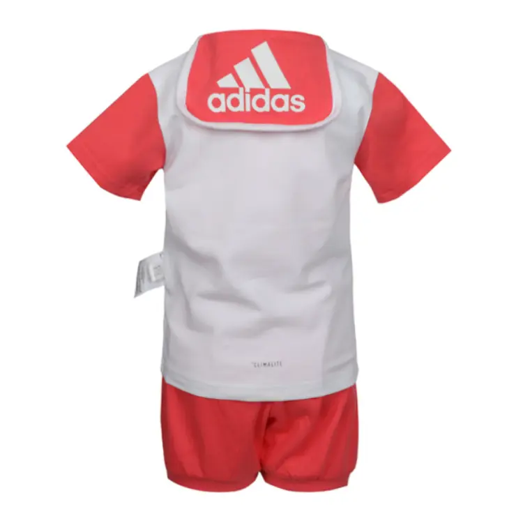 Adidas Белая повседневная спортивная одежда для младенцев и малышей — фото 4
