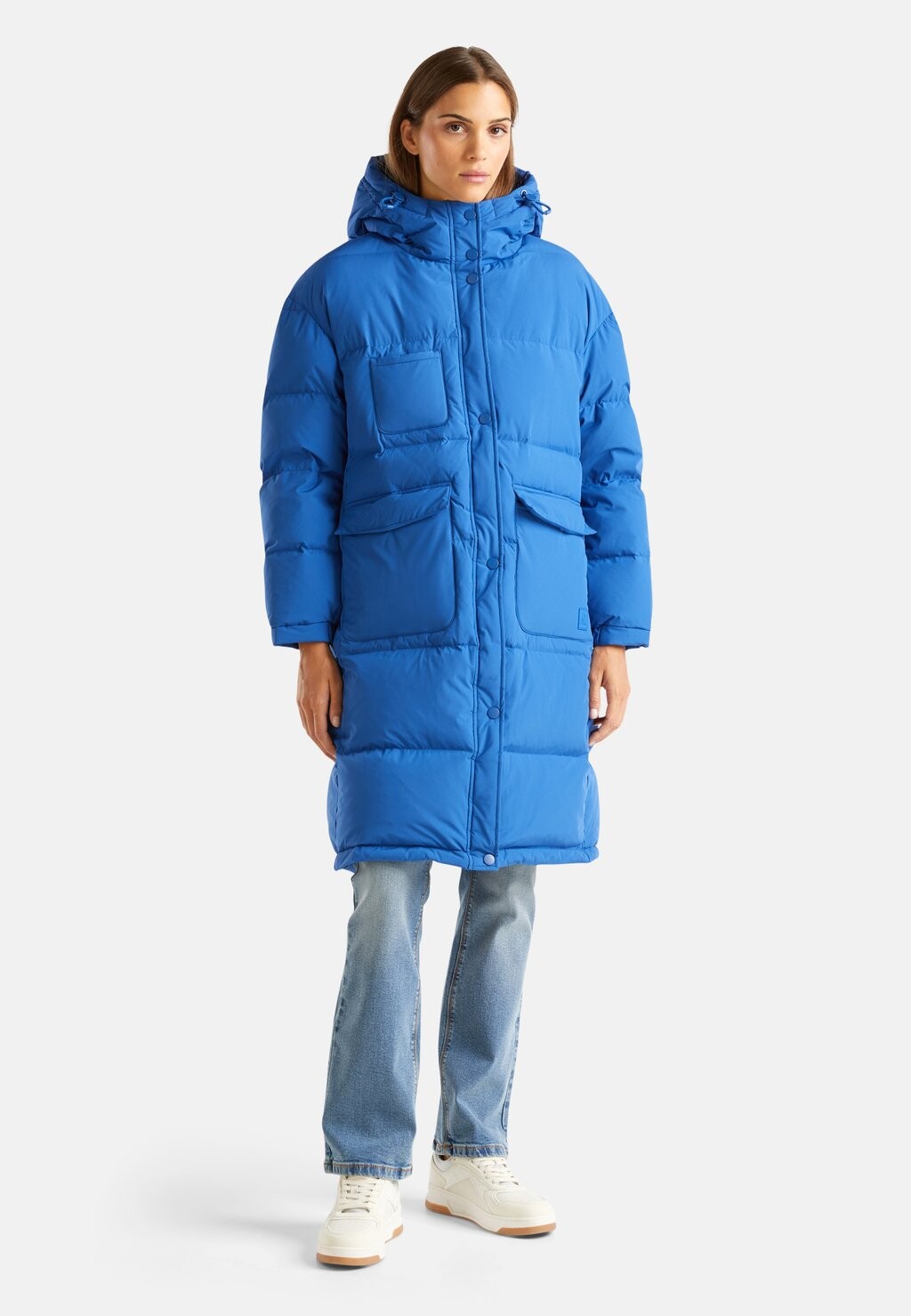 

Зимнее пальто United Colors of Benetton, синий