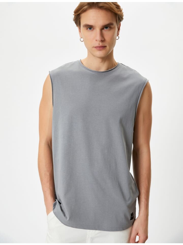 

Футболка KOTON Tanktop, серый