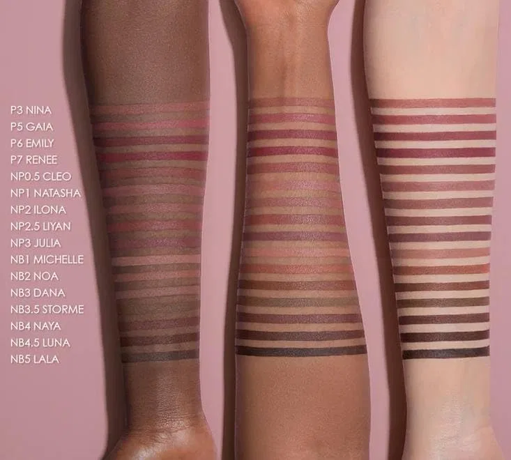 Карандаш для губ Natasha Denona I Need A Nude Lip Crayons P5 Gaia (Mauve Pink), 1.2 г + маска для лица — фото 2