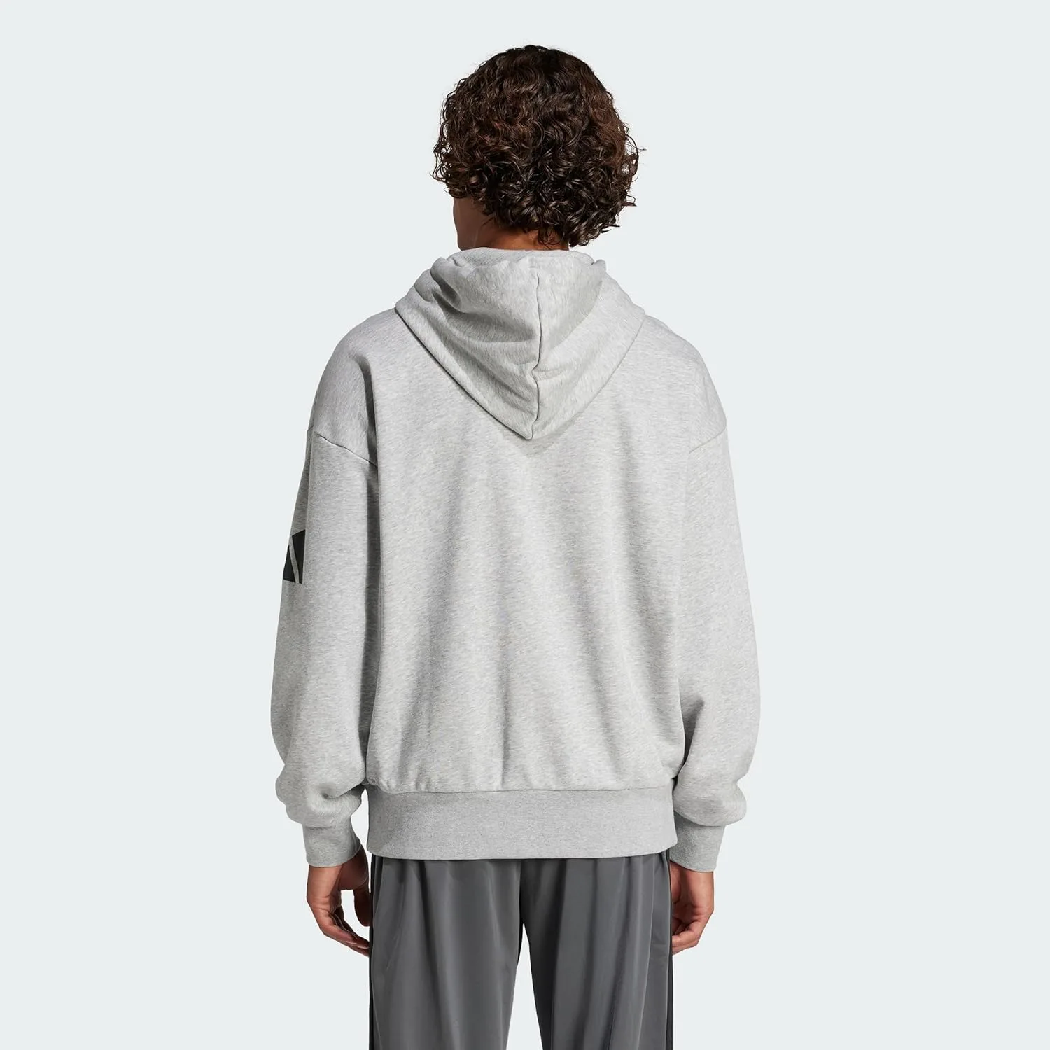 Толстовка adidas Essentials Lose Fit Three Bar Terry — фото 4