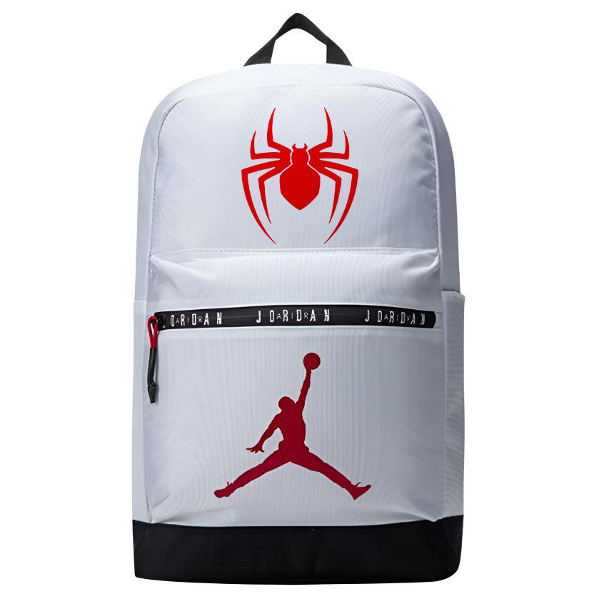 

Jordan Полиэстеровый рюкзак унисекс белый, Red Spider