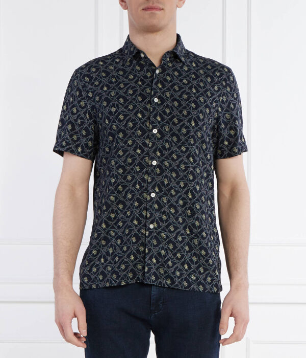 

Рубашка ss collin aop Regular fit Guess Jeans, синий