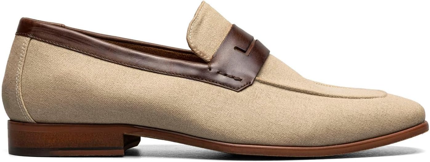 Мужские лоферы Stacy Adams Gill Saddle Slip-on, песочный — фото 3