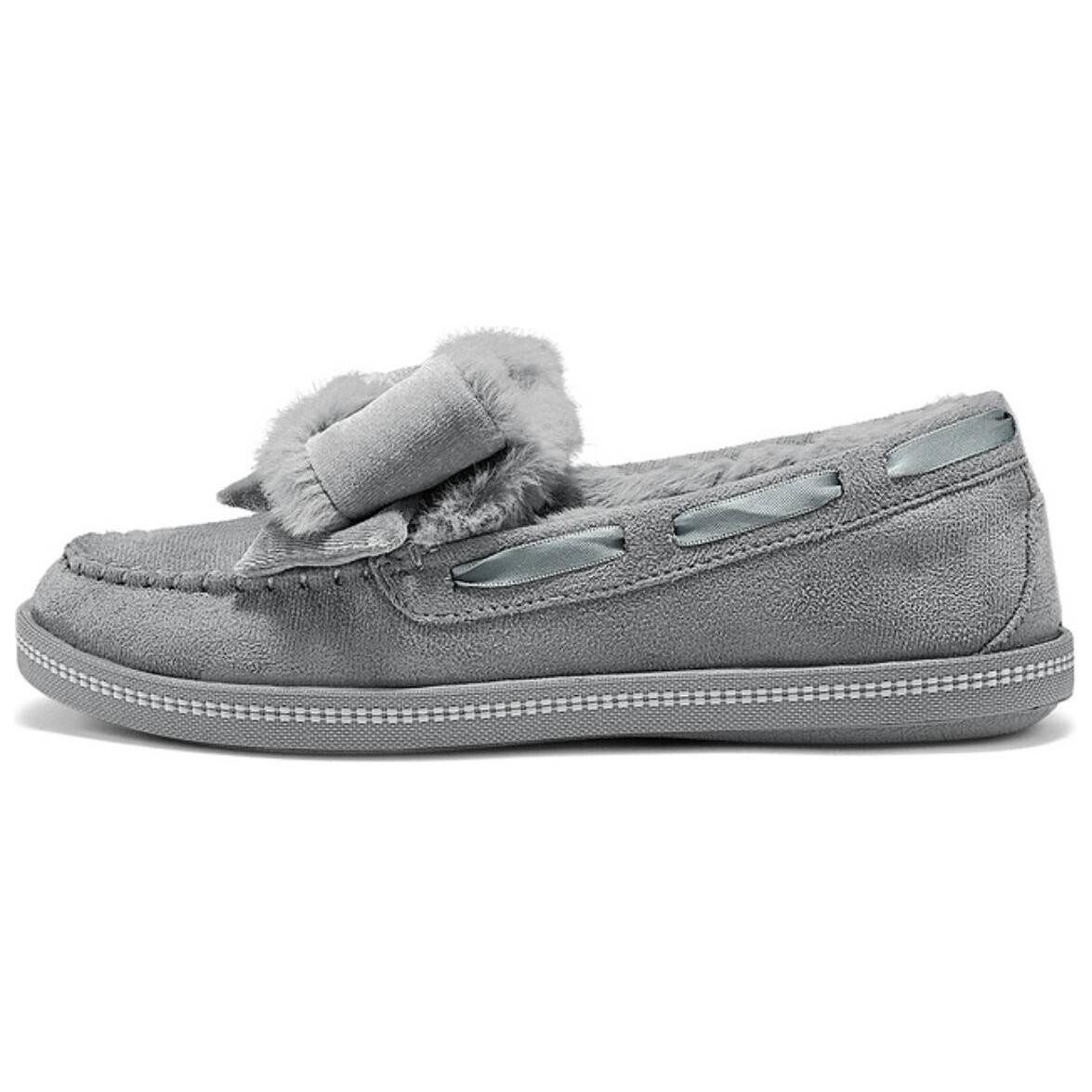 

Современные удобные женские повседневные туфли женские серый Skechers