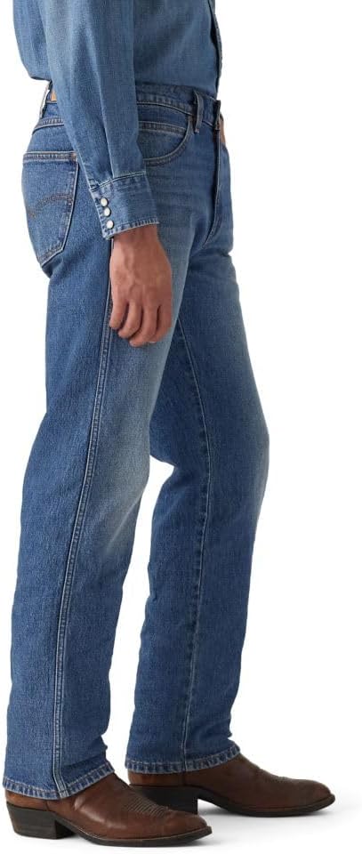 Джинсы Levi's 557 Western Straight, интенсивный синий — фото 2