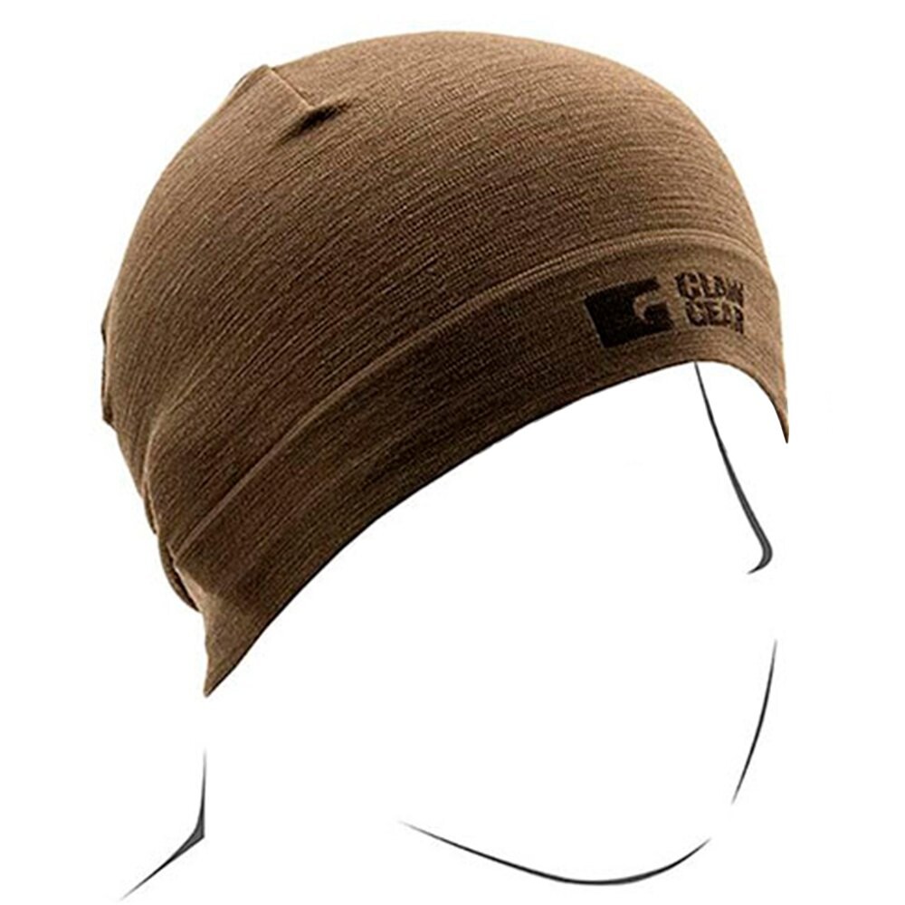 

Шапка Clawgear Merino Seamless, коричневый
