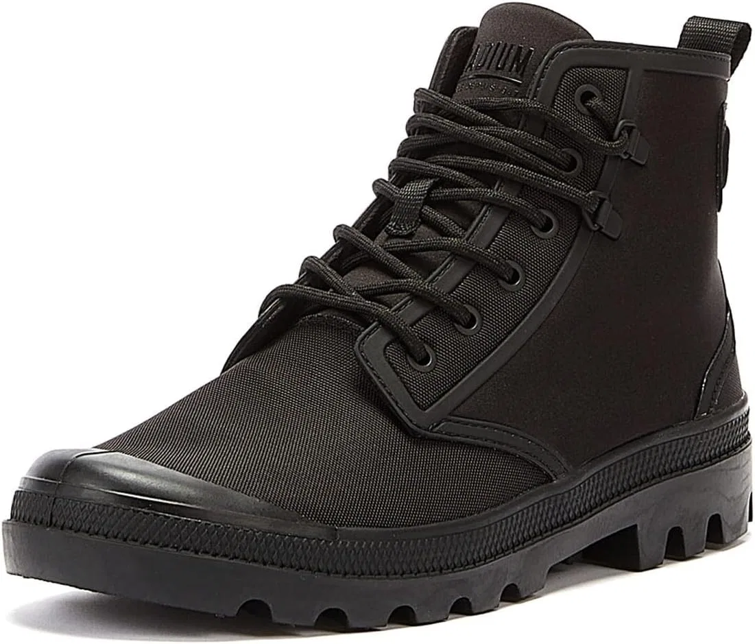 Ботинки Palladium x Rains Pampa Black