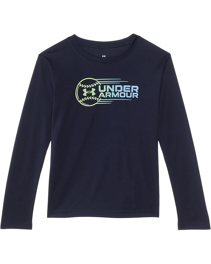 

Лонгслив Under Armour Kids Ua Tech Baseball Long Sleeve Tee, цвет Midnight Navy