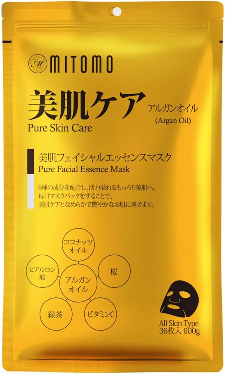 Маска для лица Mitomo Skincare — Листовая , увлажняющая