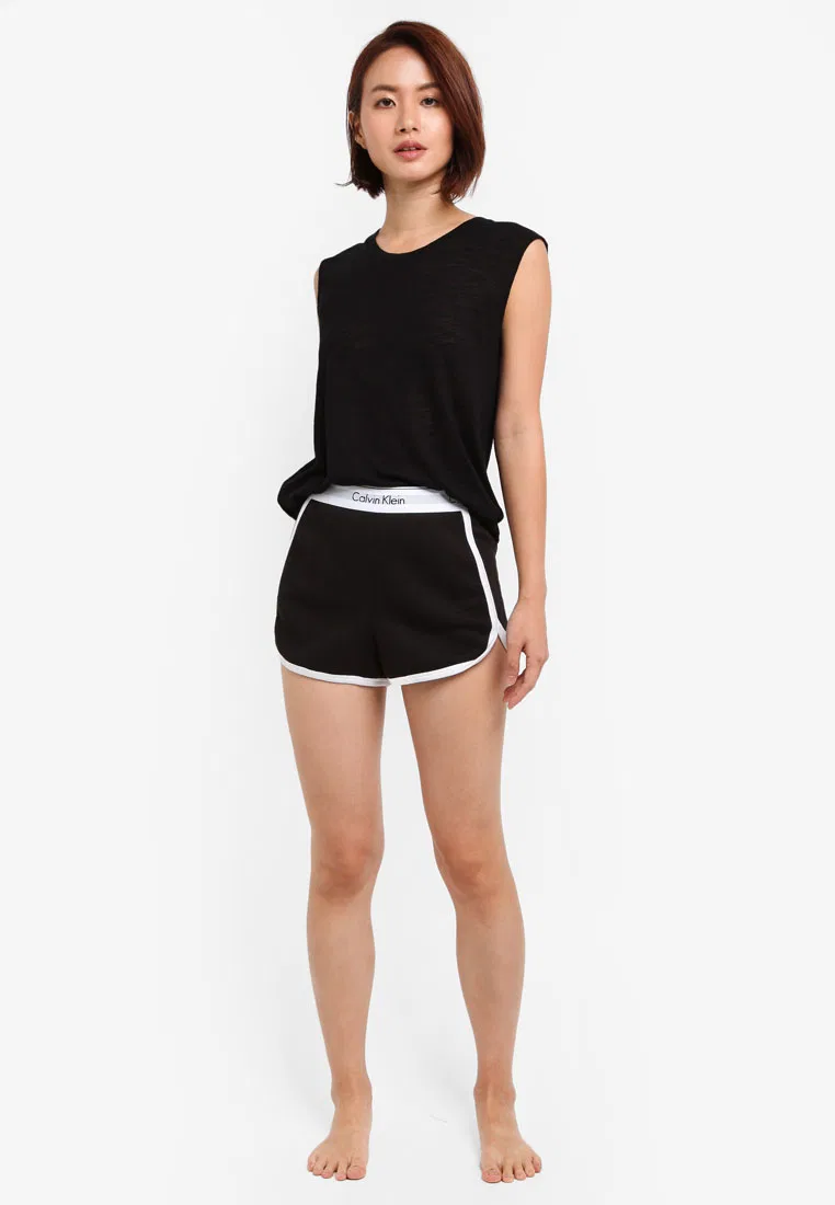 Шорты для сна, Calvin Klein, черный — фото 4