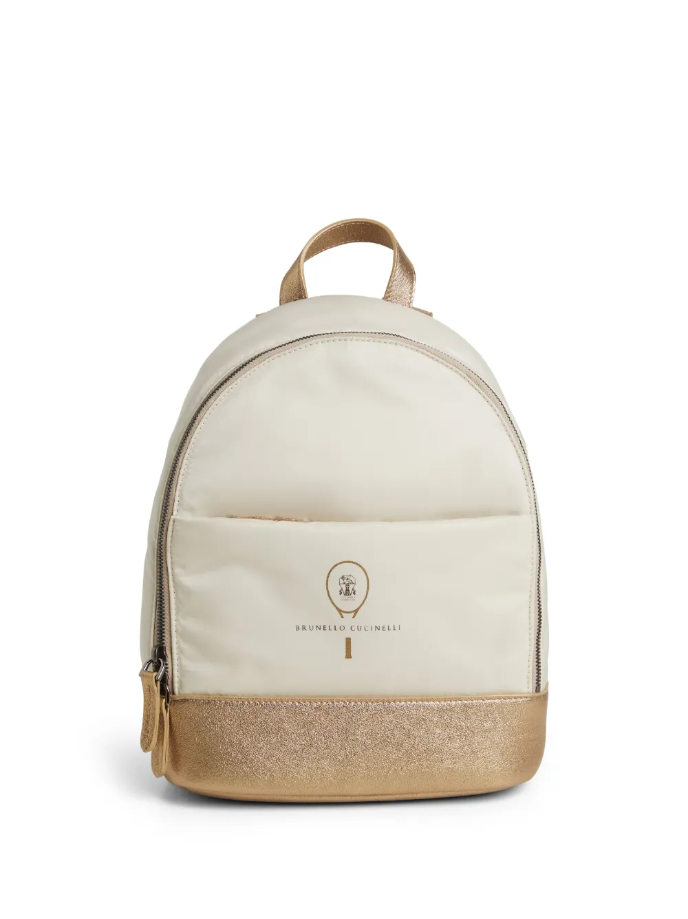 

Рюкзак с логотипом Brunello Cucinelli Kids, нейтральный