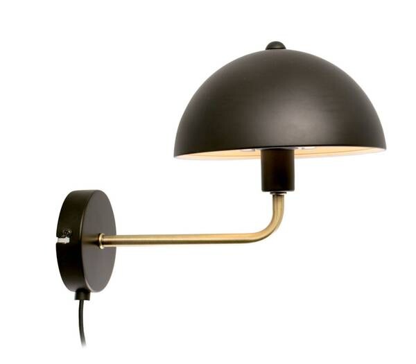 

Настенный светильник Leitmotiv Bonnet, черный