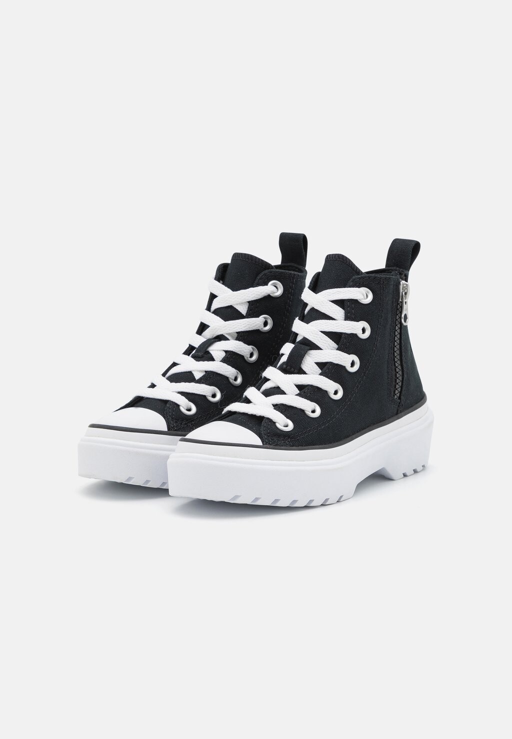 Низкие кроссовки Chuck Taylor All Star Lugged Lift Platform Unisex Converse, цвет black/white — фото 2