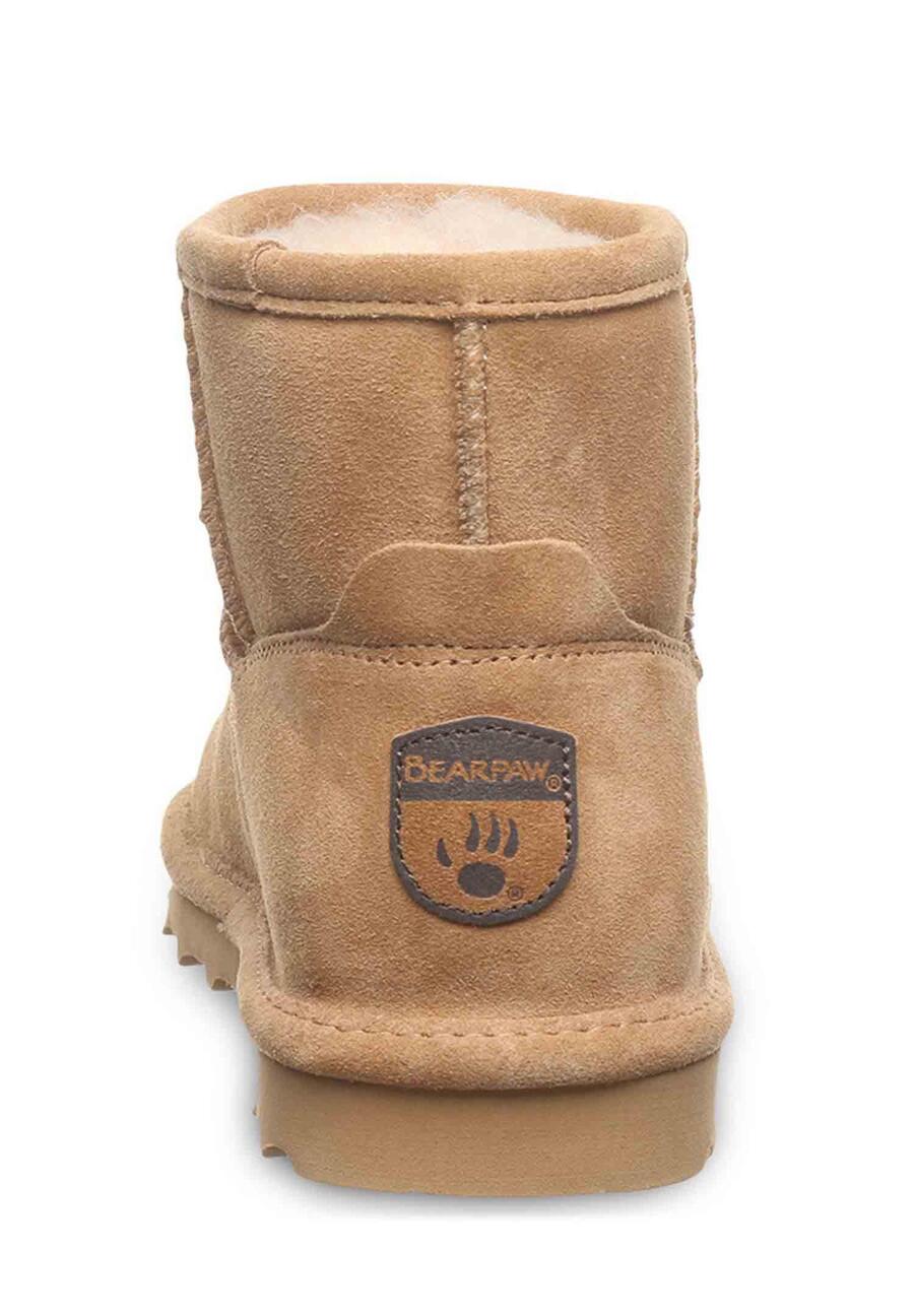 Женские зимние ботинки BEARPAW Alyssa из овчины, 2130 Вт, цвет кофе со льдом — фото 4