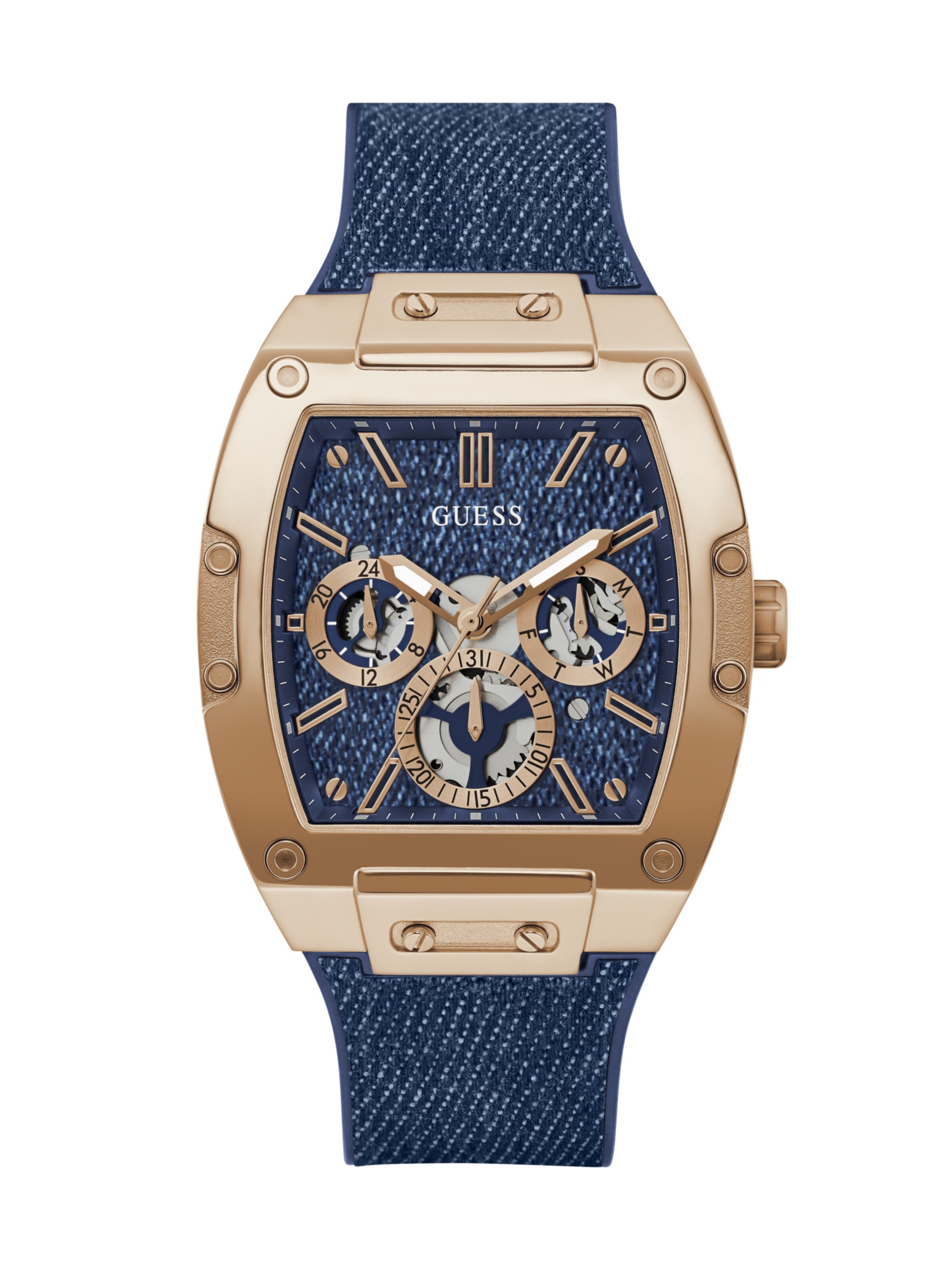 

GUESS Часы Analog 'Phoenix' в синем цвете