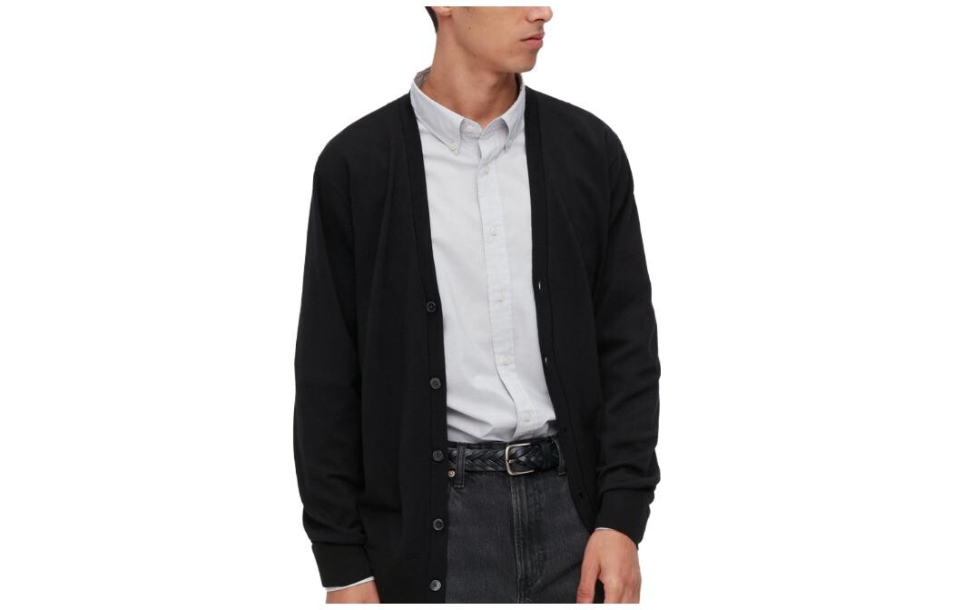 

Трикотаж мужской черный Uniqlo, черный