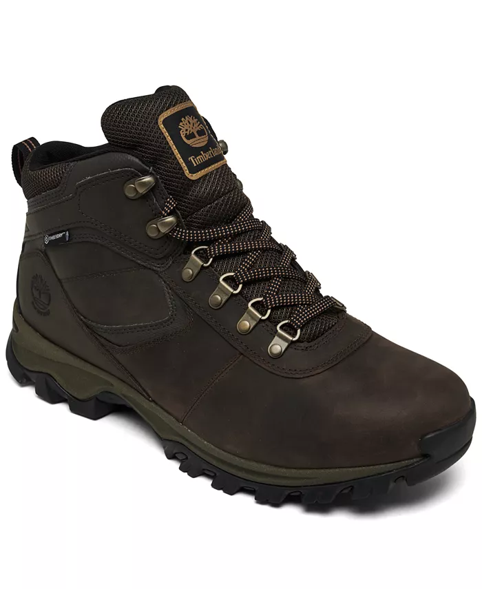 

Мужские водонепроницаемые треккинговые ботинки Mt. Maddsen Mid от Finish Line Timberland, коричневый