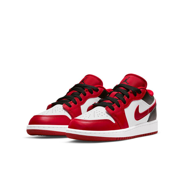 Кроссовки 1 низкие Air Jordan, красный — фото 3