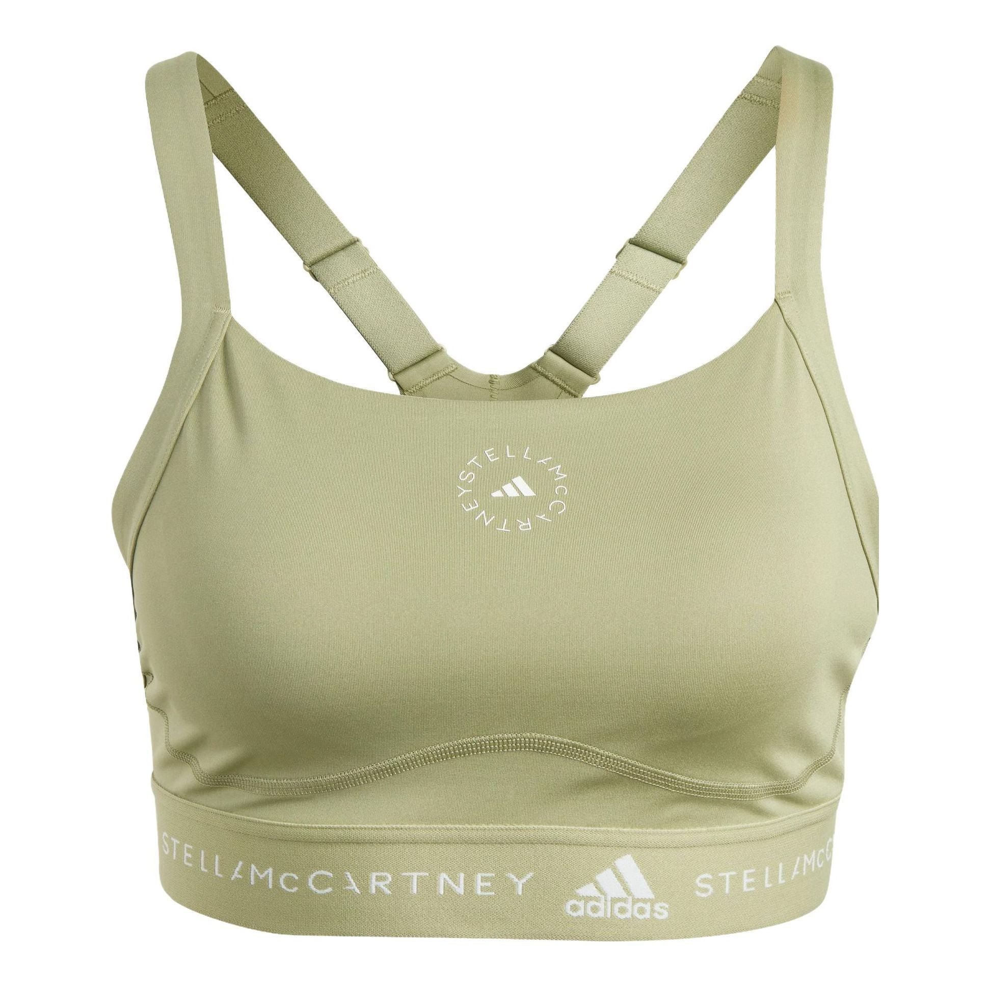

Бюстгальтер (WMNS) adidas Logo Truepurpose Medium Support Bra 'Green'