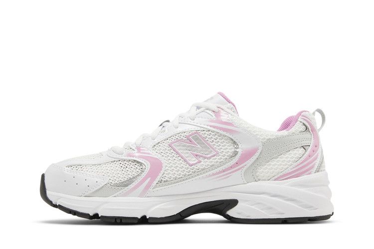 Кроссовки New Balance 530 'White Raspberry', белый — фото 4