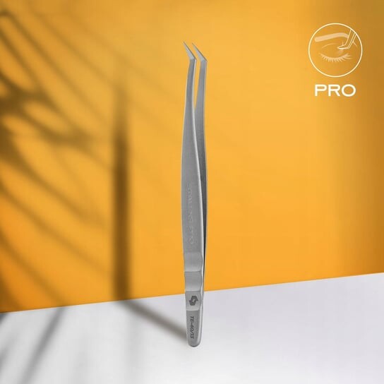 

Сталекс, Пинцет для наращивания ресниц изогнутый, Pro Expert TE-40/13, STALEKS