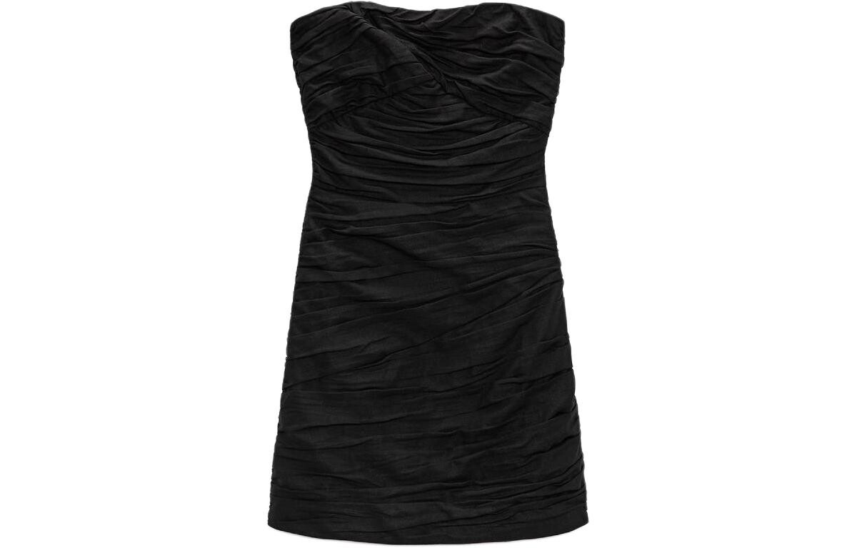 

Платье без рукавов женское черное Zara