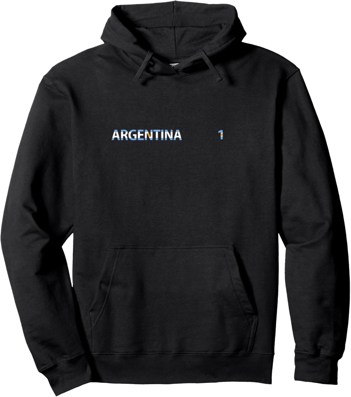 

Худи с флагом Аргентины Argentina, черный