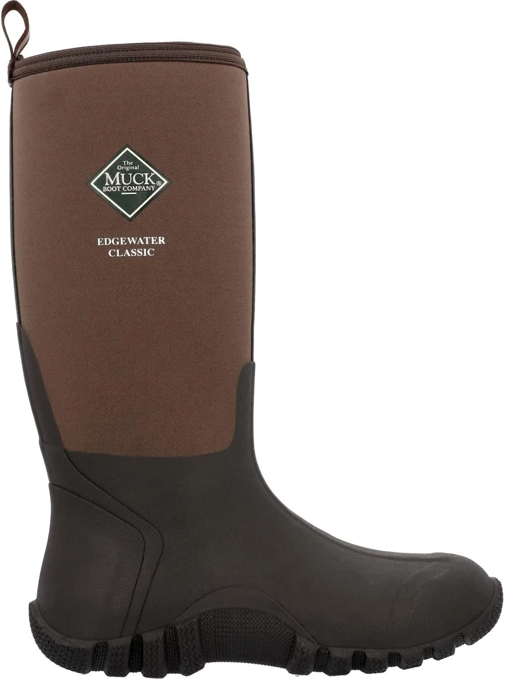 Мужские резиновые сапоги Muck Boots Edgewater Classic Outdoor Gear, коричневый