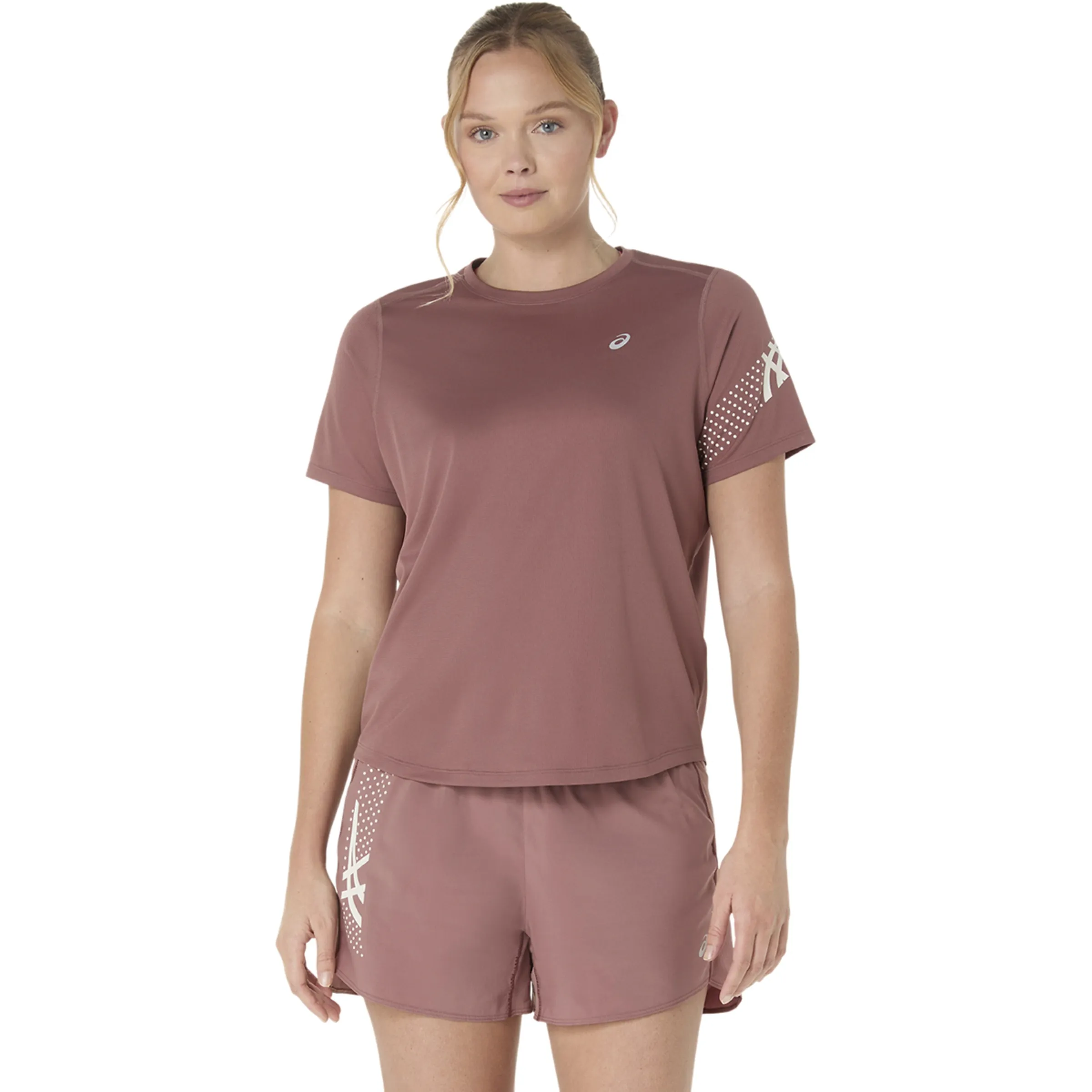 

Женская беговая футболка ICON SS TOP Asics, красный