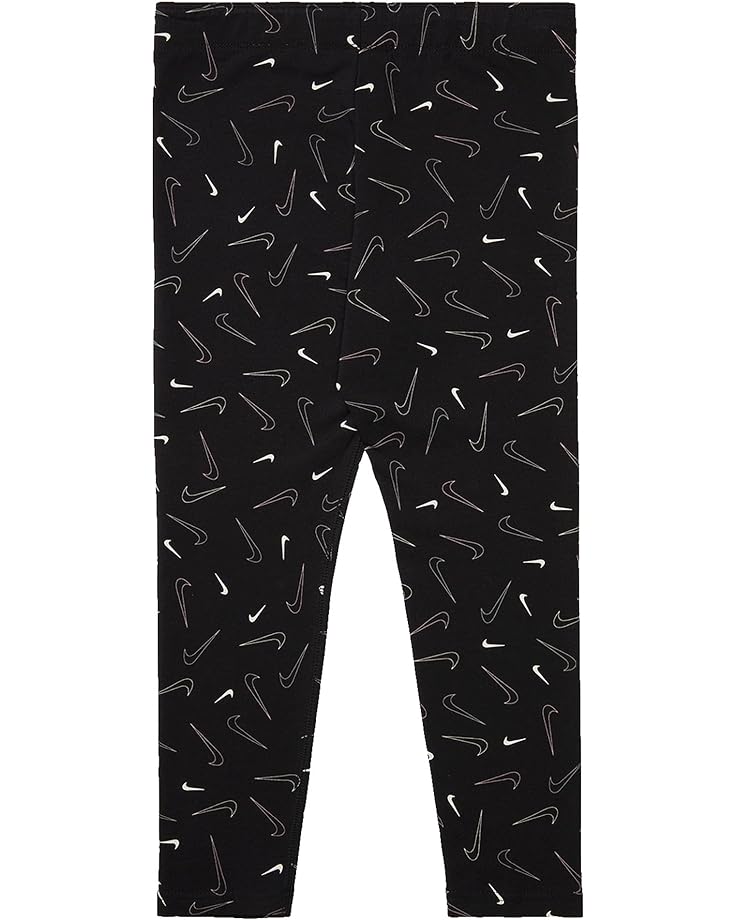 

Брюки Nike NSW Favorites Print Leggings, черный/белый