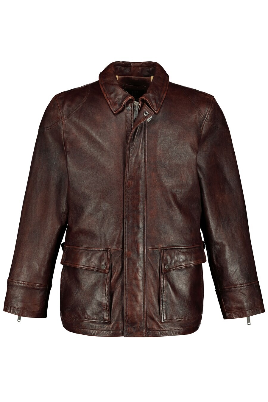

Кожаная куртка JP1880 Between-Season Jacket 796299, коричневый