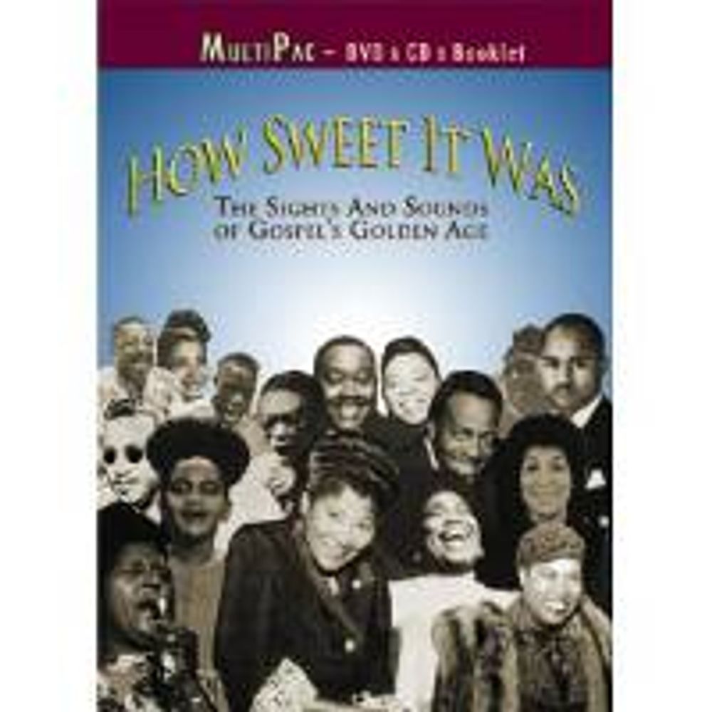 

Диск DVD How Sweet It Was: Sights & Sounds Of Gospel / Var